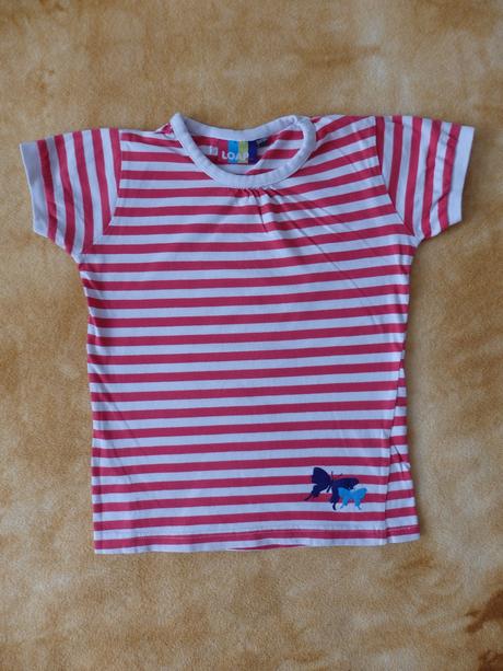 Tričko s motýlky 122-128, loap,122