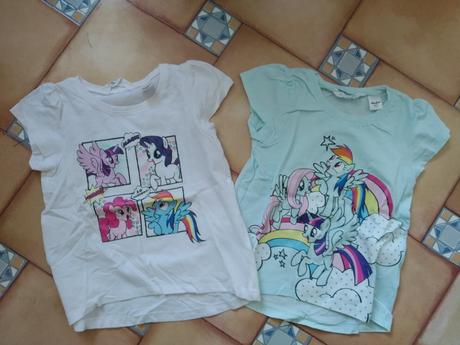 2x tričko hm, h&m,104