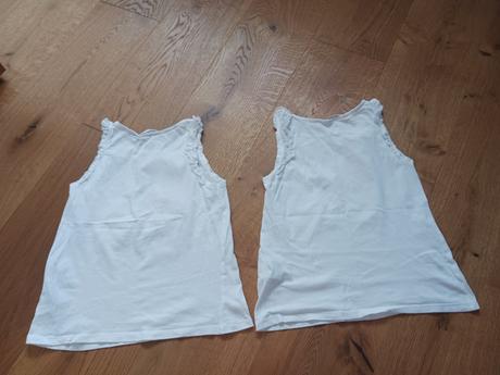 H&m 2x tílko č.134/140, h&m,134