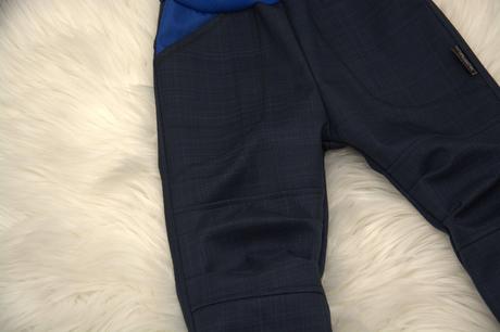 Jarní softshellové kalhoty, vel. 86/92, 86 / 92