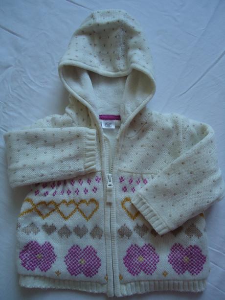 Oteplený svetr s kapucí, f&f,86