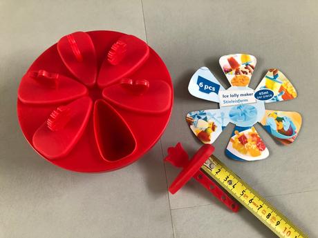 Výrobník ledových lízátek formička na nanuky 6ks, 