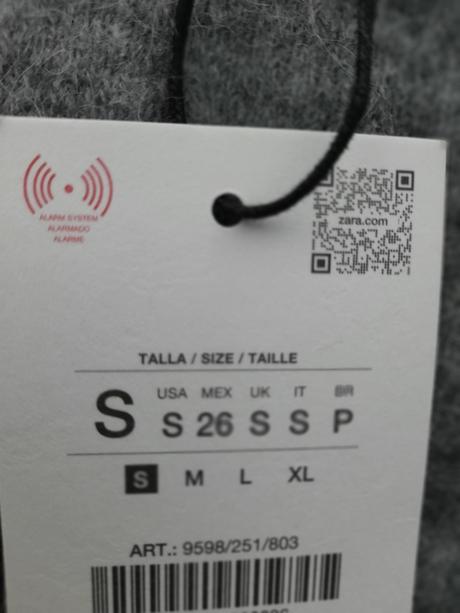 Šedý svetr zara - vel. s, zara,s