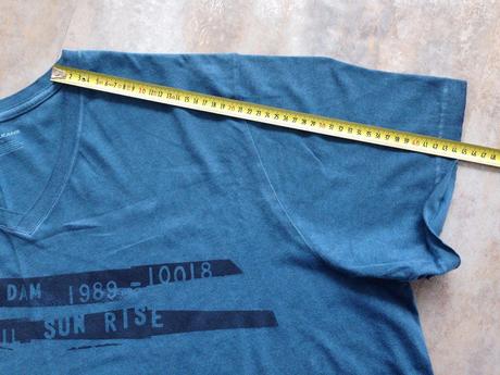 Modré mega tričkounisex  3xl značka dkny jeans , dkny,xxxl