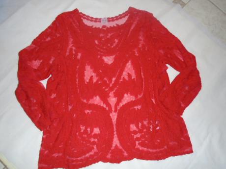 Halenka blůza krajka vel 52, 52