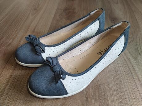 Lasocki kožené baleríny vel 39, lasocki,39
