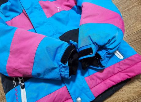 Dívčí lyžařská bunda color kids vel. 116/122, 122