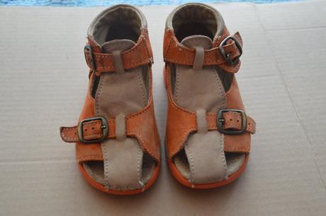 Zdravotní celokožené sandálky, se špičkou, santé,26