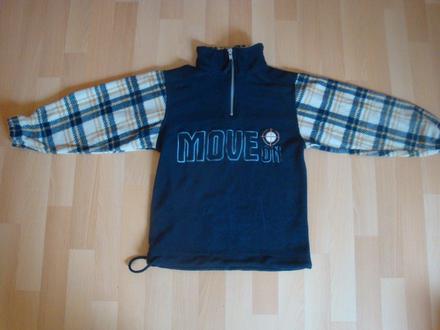 Bunda fleecová - podzimní, vel. 122/1228, 122