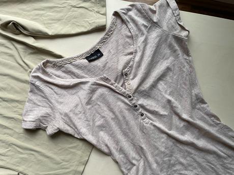 Topy 2 ks béžové, vel xs, janina a zero, xs