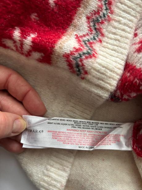 Ob/ šaty vánoční svetrové - v.98, 98