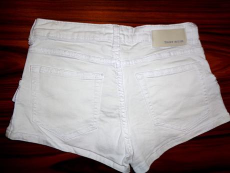 Super bílé riflové elastické kraťasy, tally weijl,158