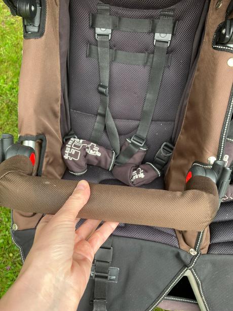 Kočárek pro dvojčata/sourozence, tfk,tfk twin trail