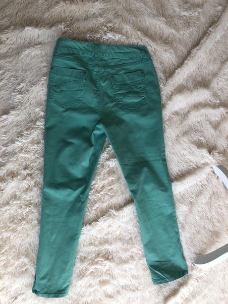 Zelene kalhoty 34 od 3 suisses collection, 34