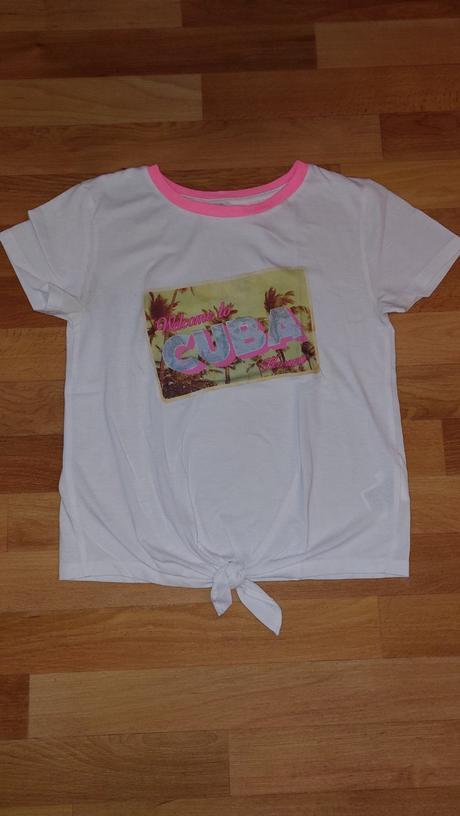 Triko,crop top kuba,vel,146/152,h&m, h&m,146
