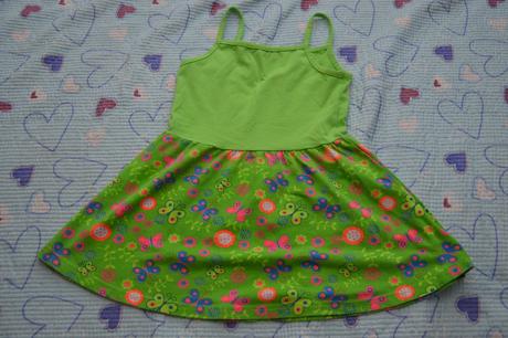Letní šaty zástěrka do školky, 116