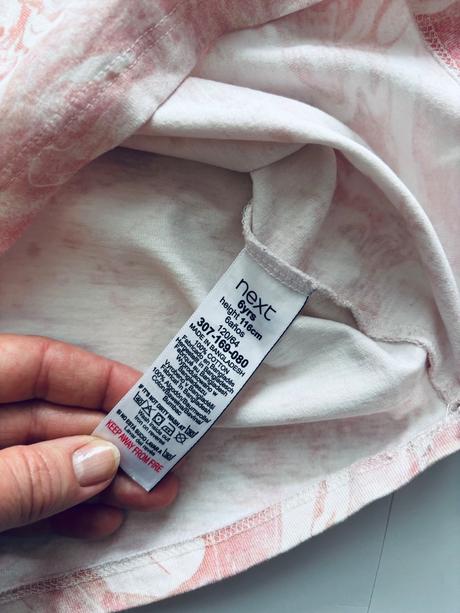 Triko dívčí zn. next - v.116 oversized, next,116