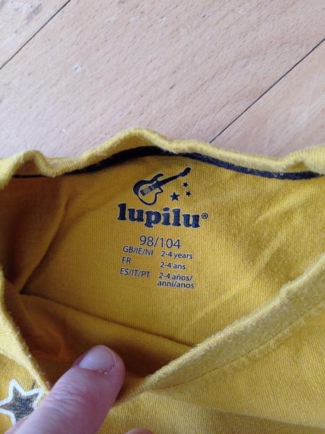 Triko dlouhý rukáv 98/104 lupilu, lupilu,98