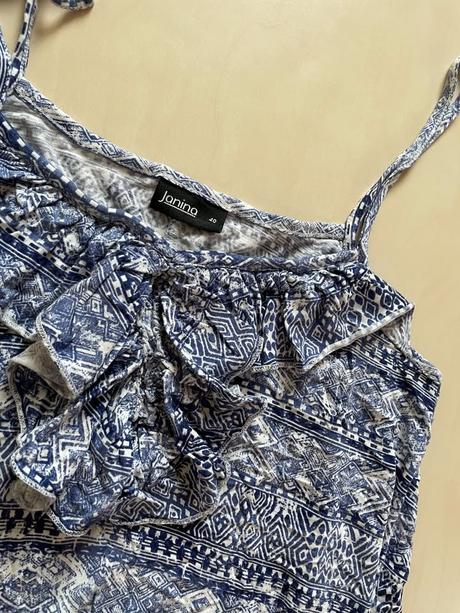 Letní top do cípů, vel l, janina, l