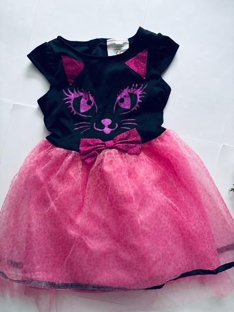 An25/ krásná kočička šaty - v.3/4 roky, 