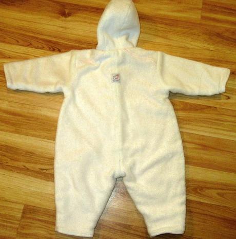 Flaušová kombinéza pro holčičku, 74