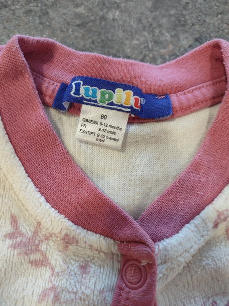 Sada 2 froté pyžámek, lupilu,80