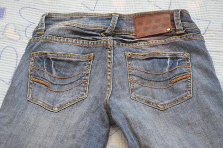 164 elastické džíny, 164