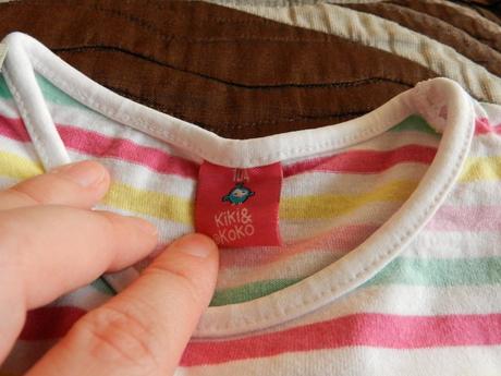 Tričko krátký rukáv proužky, kiki&koko,104