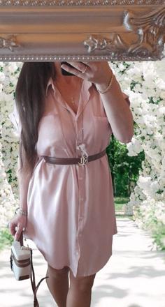 Blůzové letní šaty s kapsami, xl