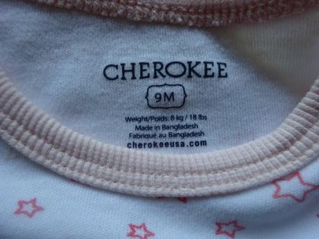 2x body dl.r. hvězdičky a proužek, vel. 74, cherokee,74