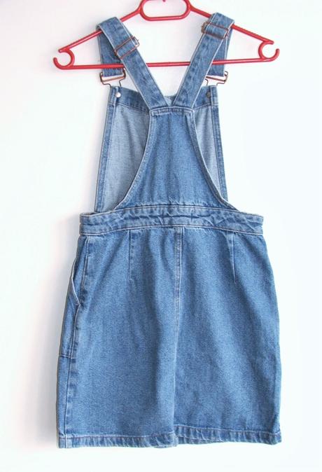 Riflová sukně s laclem vel. 34, new look,34