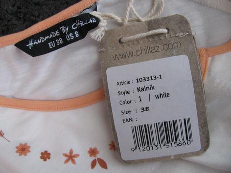 Pohodlná dámská bavlněná halenka chillaz kalník, 38