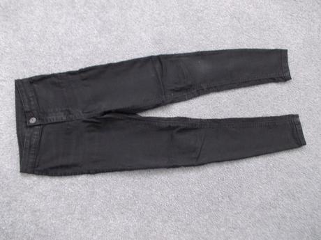 Černé rifle / džíny, vel.152, c&a,152