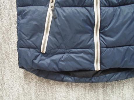 Modrá zateplená vesta vestička h&m, h&m,152