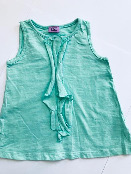 Tílko mentolové barvy - v.92, f&f,92