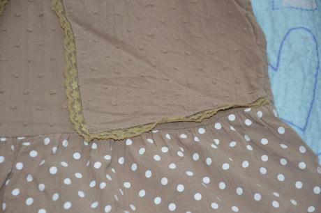 128 134 140 bavlněné letní šaty puntíkaté, 134