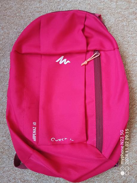 Batoh "decathlon-quechua" růžovo-šedá, 