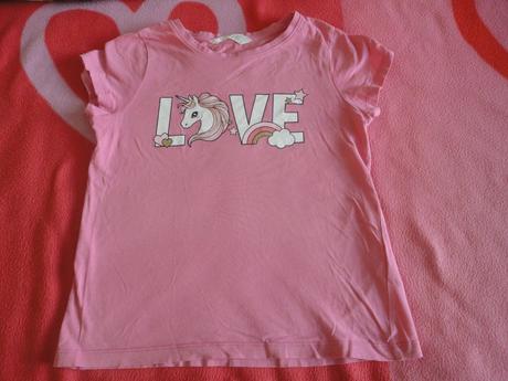 Bavlněné triko hm, vel. 9-10 let, h&m,134
