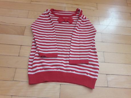 Dětský svetr s 3/4 rukávy, 92