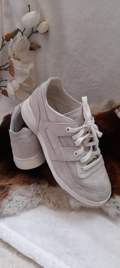 Semišová sportovní obuv reebok, reebok,38