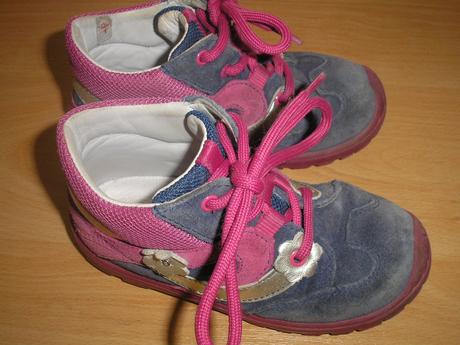 Kožené dívčí botky, superfit,25