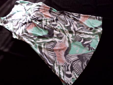 Sivo-mätové letné šaty m-l, street one,m