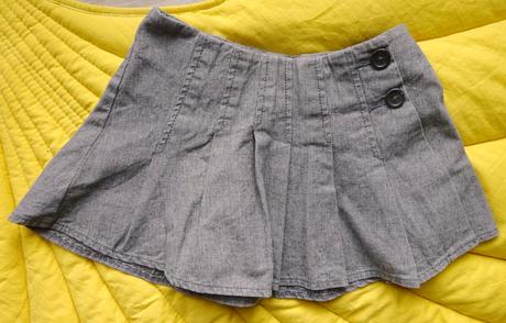 Skládaná zavinovací sukně, benetton,122