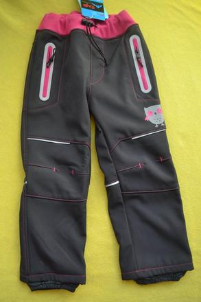 Softshellové oteplené kalhoty kugo ,v.98, kugo,98