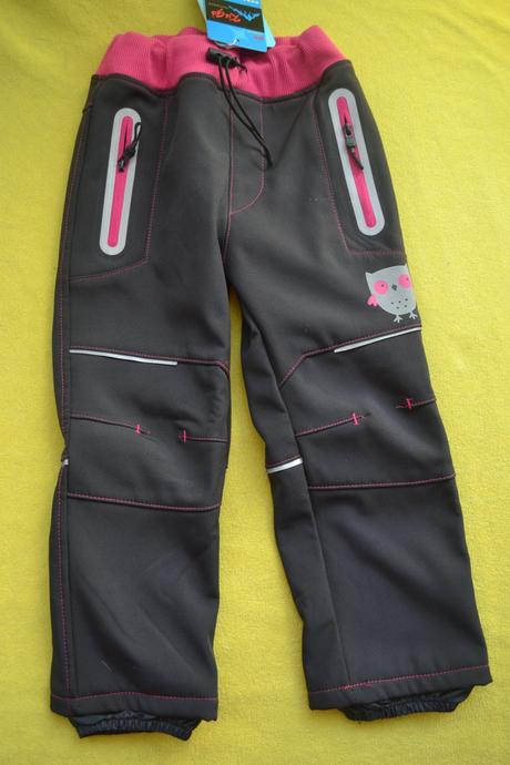 Softshellové oteplené kalhoty kugo ,v.98, kugo,98