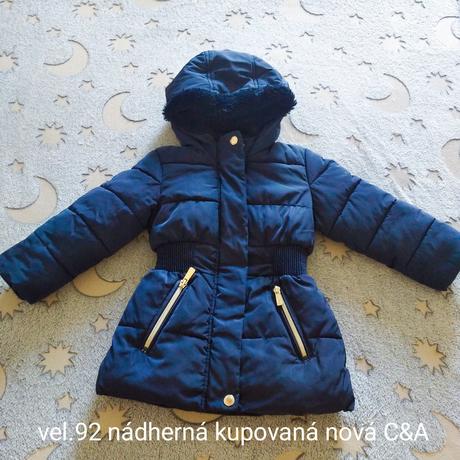 Zimní bunda 92, c&a,92