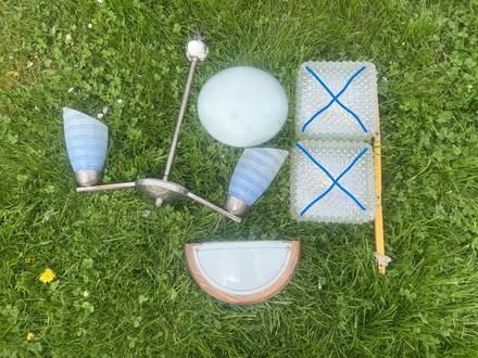 Retro světla / stropní i na stěnu, 