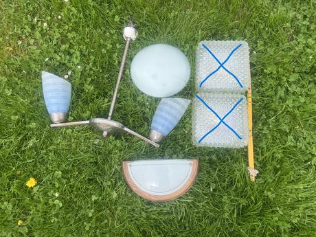 Retro světla / stropní i na stěnu,