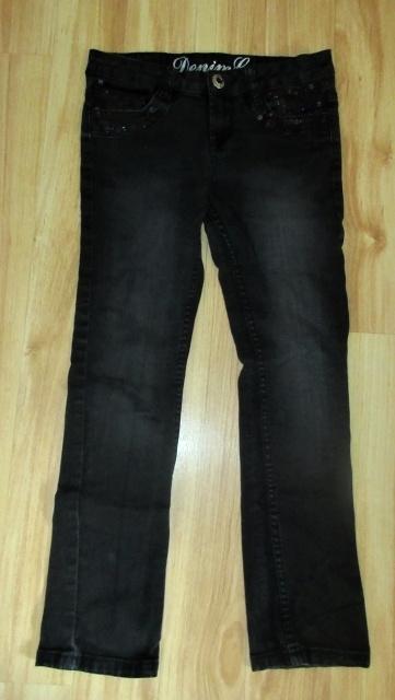 Rifle s ozdobnými flitry, denim co,146