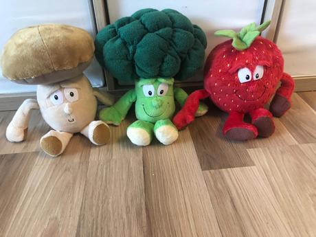Plyšáky - zelenina, 